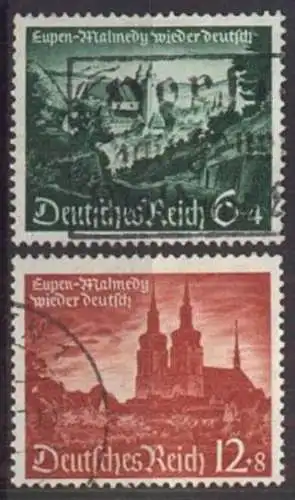 DEUTSCHES REICH 1940 Mi-Nr. 748/49 o used