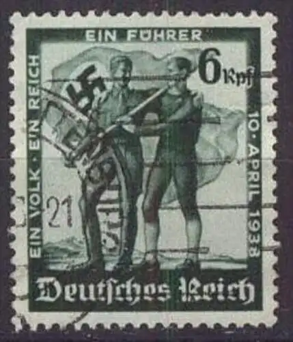 DEUTSCHES REICH 1938 Mi-Nr. 662 o used