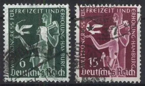 DEUTSCHES REICH 1936 Mi-Nr. 622/23 o used