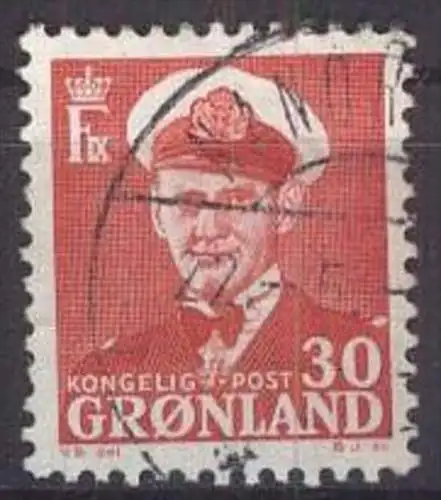 GRÖNLAND 1959 Mi-Nr. 44 o used
