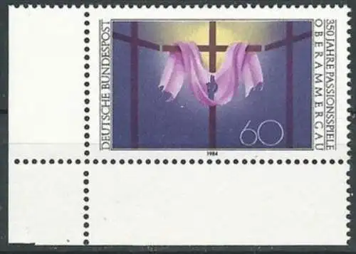 DEUTSCHLAND 1984 Mi-Nr. 1201 Eckrand ** MNH