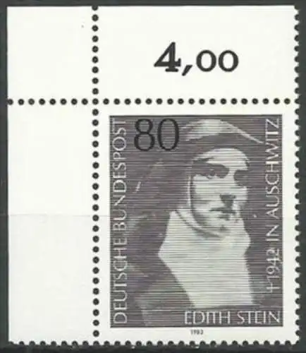 DEUTSCHLAND 1983 Mi-Nr. 1162 Eckrand ** MNH