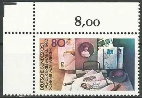 DEUTSCHLAND 1982 Mi-Nr. 1154 Eckrand ** MNH