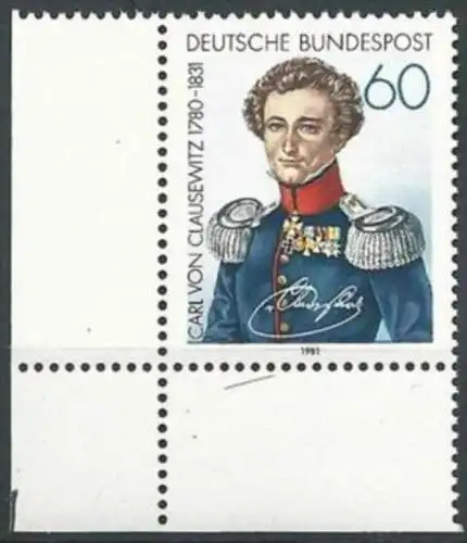 DEUTSCHLAND 1981 Mi-Nr. 1115 Eckrand ** MNH