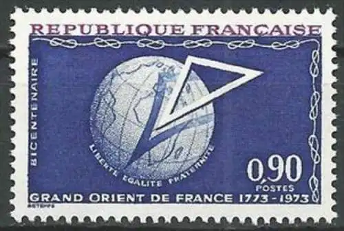 FRANKREICH 1973 Mi-Nr. 1830 ** MNH