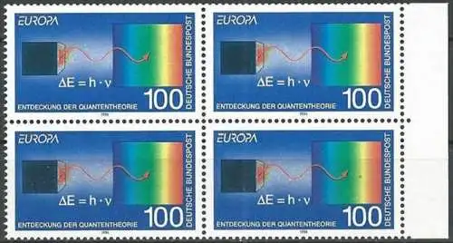 DEUTSCHLAND 1994 Mi-Nr. 1733 Viererblock ** MNH