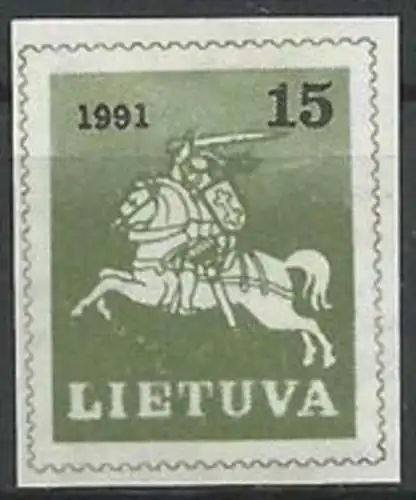 LITAUEN 1991 Mi-Nr. 472 ** MNH