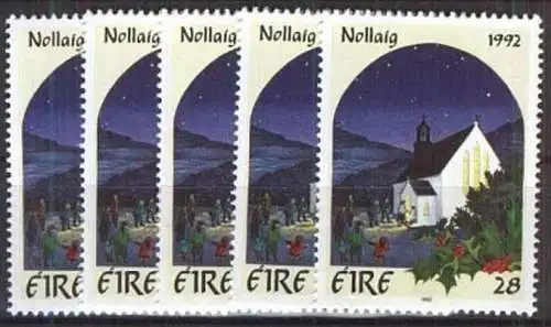 IRLAND 1992 Mi-Nr. 5 x 811 ** MNH