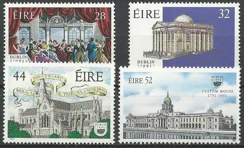 IRLAND 1991 Mi-Nr. 755/58 ** MNH