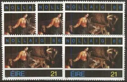 IRLAND 1986 Mi-Nr. 5 x 611 ** MNH