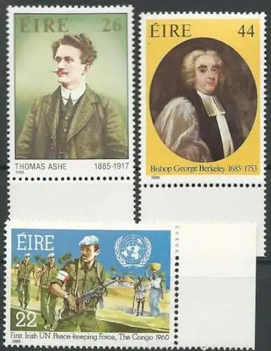 IRLAND 1985 Mi-Nr. 568/70 ** MNH