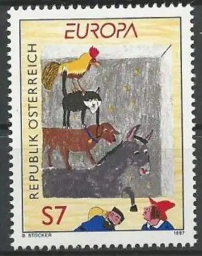 ÖSTERREICH 1997 Mi-Nr. 2221 MNH - CEPT