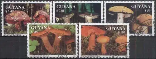 GUYANA 1991 Mi-Nr. 3680/84 o used