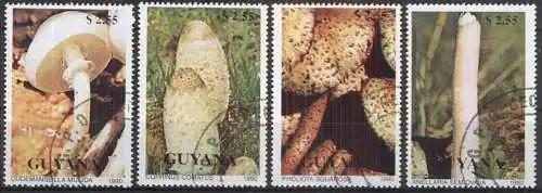 GUYANA 1990 Mi-Nr. 3287/90 o used