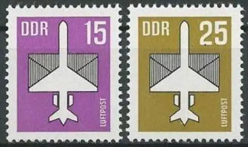 DDR 1987 Mi-Nr. 3128/29 ** MNH