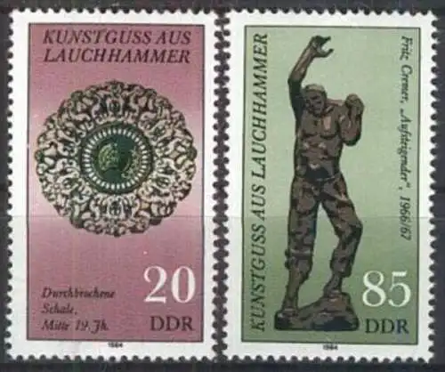 DDR 1984 Mi-Nr. 2874/75 ** MNH