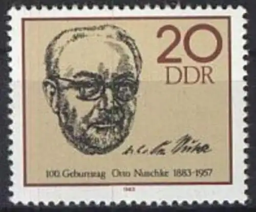 DDR 1983 Mi-Nr. 2774 ** MNH