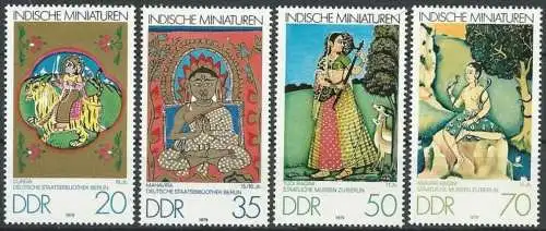 DDR 1979 Mi-Nr. 2418/21 ** MNH