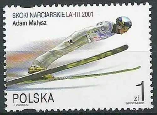 POLEN 2001 Mi-Nr. 3878 ** MNH