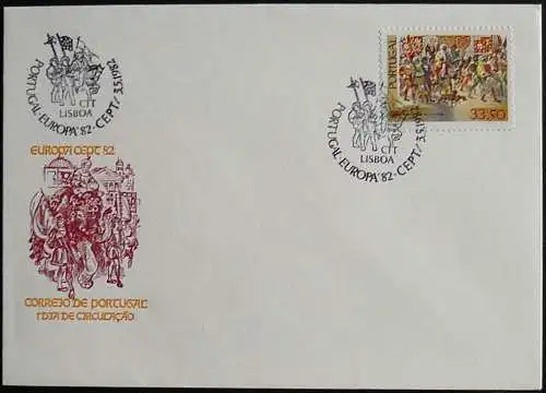 PORTUGAL 1982 Mi-Nr. 1564 CEPT FDC