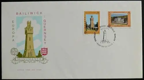 GUERNSEY 1978 Mi-Nr. 161/62 CEPT FDC