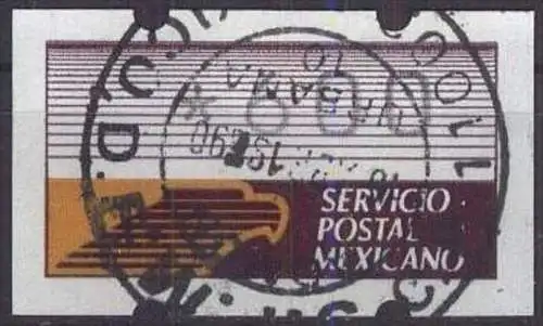 MEXIKO 1990 Mi-Nr. ATM 1x o used
