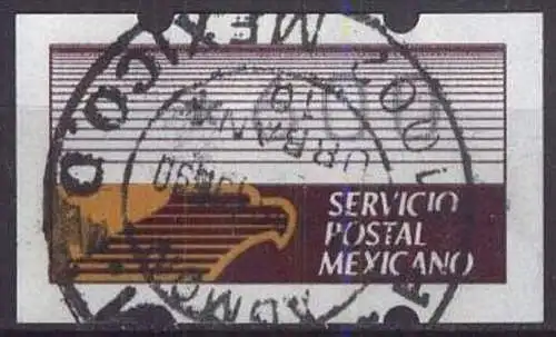 MEXIKO 1990 Mi-Nr. ATM 1x o used