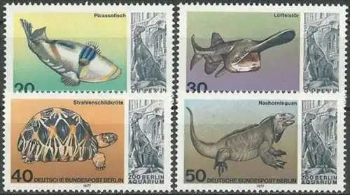 BERLIN 1977 Mi-Nr. 552/55 ** MNH