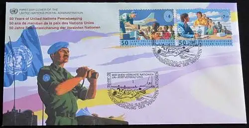 UNO WIEN 1998 Mi-Nr. 266/67 FDC