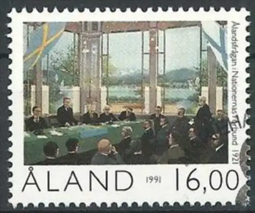 ALAND 1991 Mi-Nr. 53 o used - aus Abo