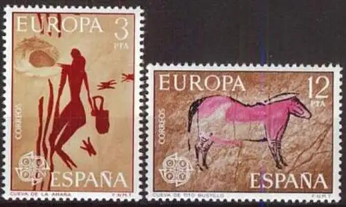 SPANIEN 1975 Mi-Nr. 2151/52 ** MNH - CEPT