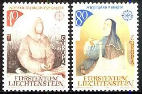 LIECHTENSTEIN 1983 Mi-Nr. 816/17 ** MNH - CEPT