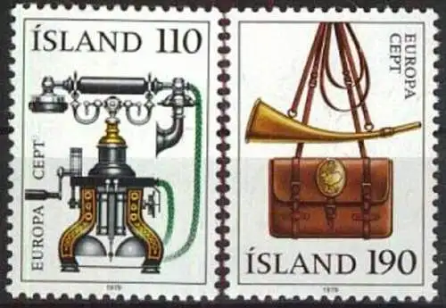 ISLAND 1979 Mi-Nr. 539/40 ** MNH - CEPT