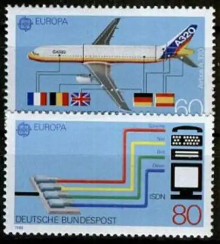 DEUTSCHLAND 1988 Mi-Nr. 1367/68 ** MNH - CEPT