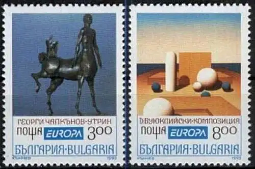 BULGARIEN 1993 Mi-Nr. 4047/48 ** MNH - CEPT