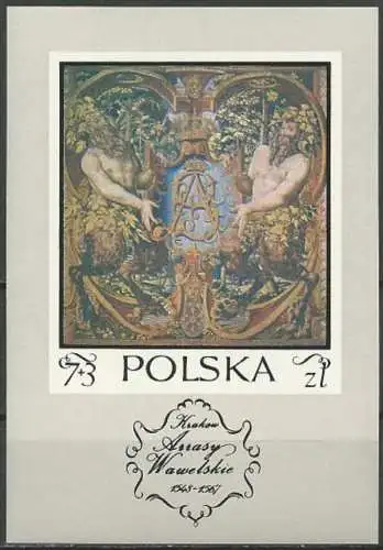 POLEN 1970 Mi-Nr. Block 44 ** MNH
