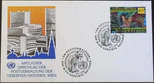 UNO WIEN 1998 Mi-Nr. 264  FDC
