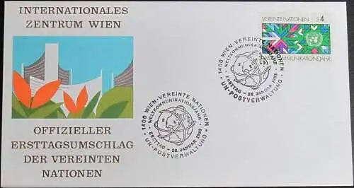 UNO WIEN 1983 Mi-Nr. 29  FDC
