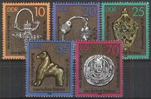 DDR 1978 Mi-Nr. 2303/07 ** MNH