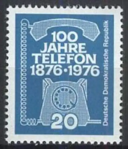 DDR 1976 Mi-Nr. 2118 ** MNH