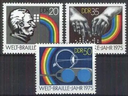 DDR 1975 Mi-Nr. 2090/92 ** MNH