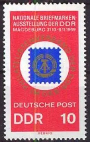 DDR 1969 Mi-Nr. 1477 ** MNH