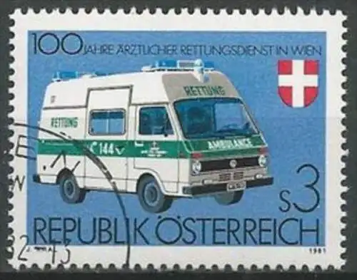 ÖSTERREICH 1981 Mi-Nr. 1694 o used aus Abo