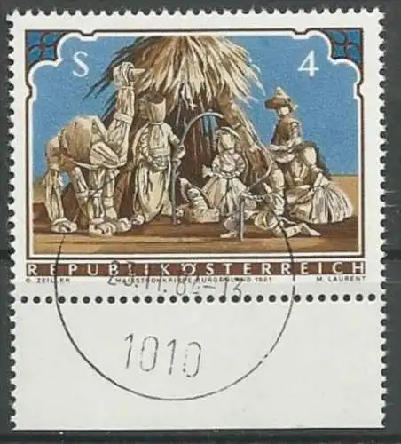 ÖSTERREICH 1981 Mi-Nr. 1691 o used aus Abo