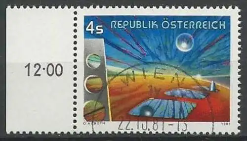 ÖSTERREICH 1981 Mi-Nr. 1687 o used aus Abo