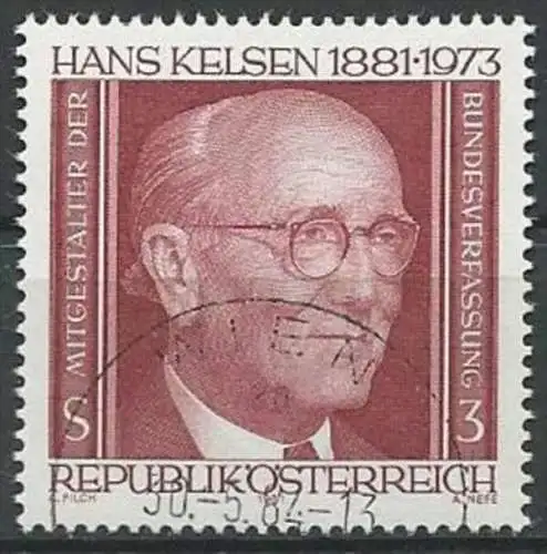 ÖSTERREICH 1981 Mi-Nr. 1684 o used aus Abo