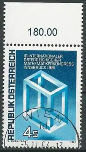 ÖSTERREICH 1981 Mi-Nr. 1680 o used aus Abo