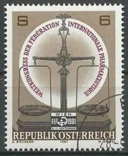 ÖSTERREICH 1981 Mi-Nr. 1679 o used aus Abo