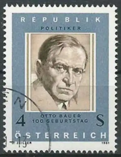 ÖSTERREICH 1981 Mi-Nr. 1678 o used aus Abo