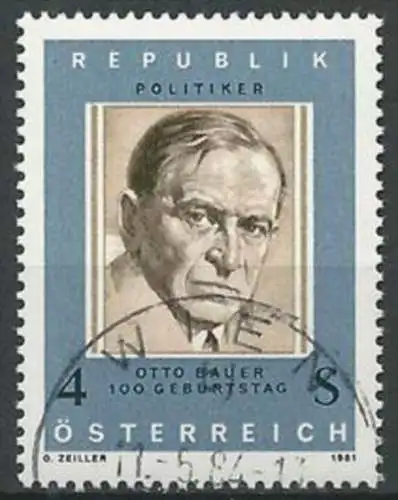 ÖSTERREICH 1981 Mi-Nr. 1678 o used aus Abo